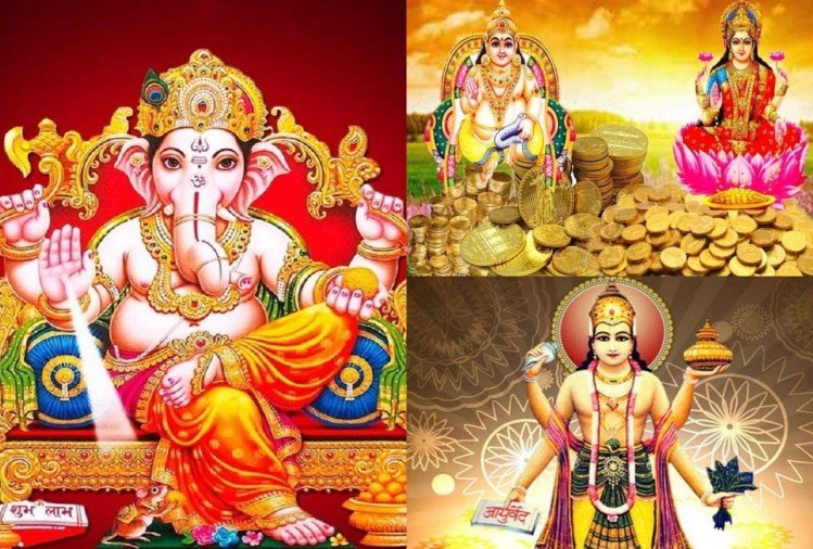 Dhanteras 2021: Worship of Ganesh, Lakshmi, Kuber and Dhanvantari Dev ...