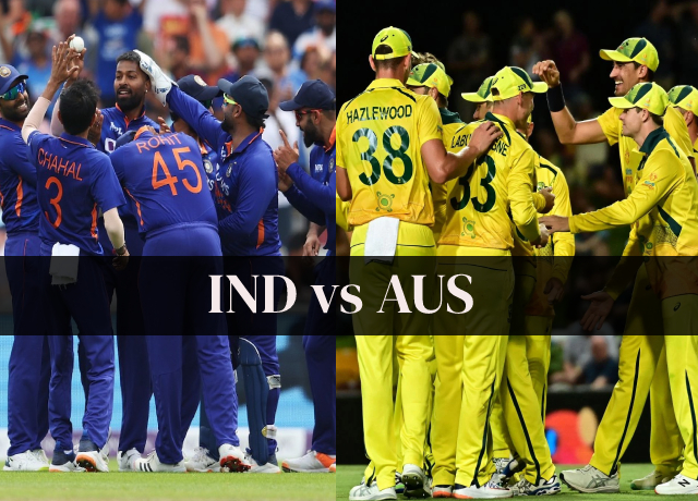 भारत और ऑस्ट्रेलिया ​के बीच तीन मैचों की वनडे सीरीज का पहला मैच आज