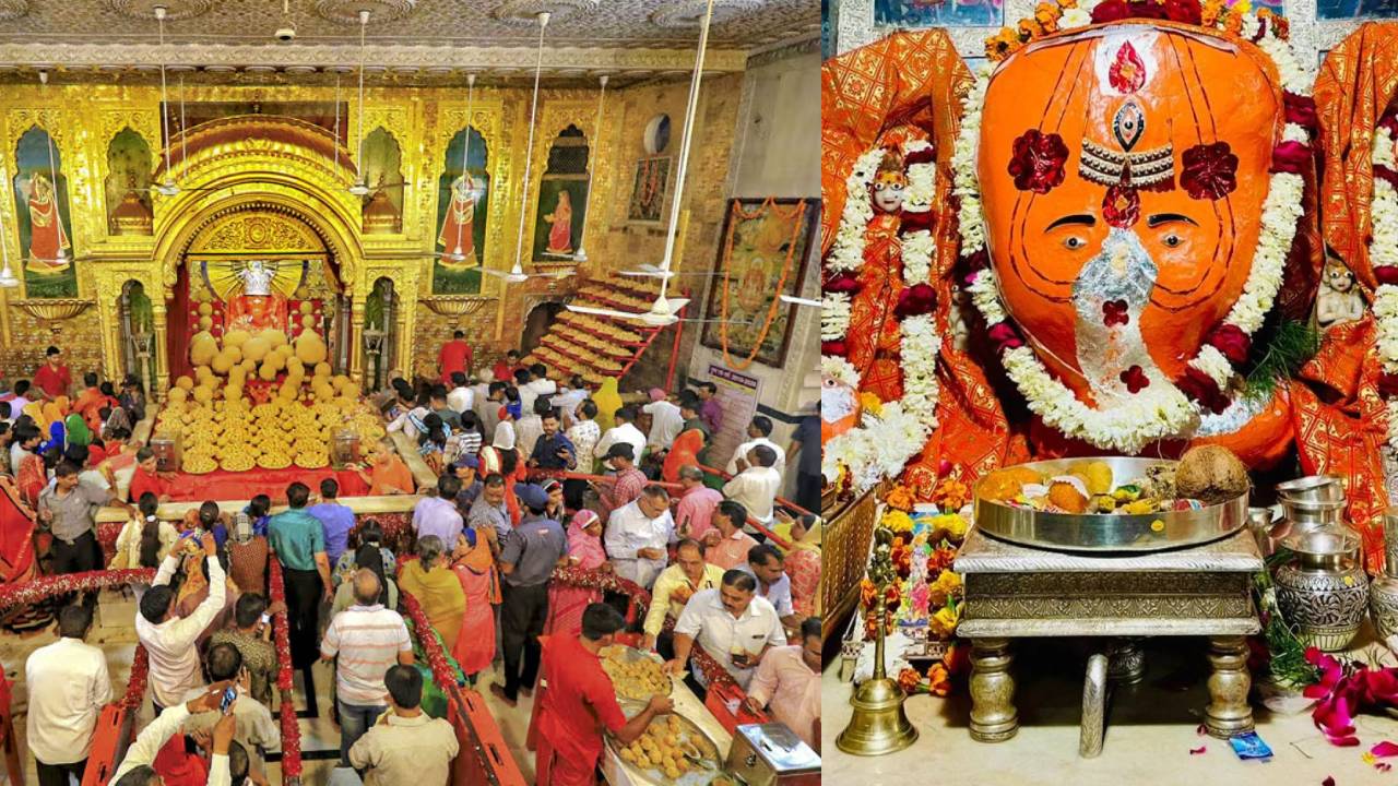 ​राजस्थान के गणेश मंदिरों में उमड़ा भक्तों का सैलाब, मोती डूंगरी और त्रिनेत्र गणेश मंदिर में लगी भक्तों की कतार