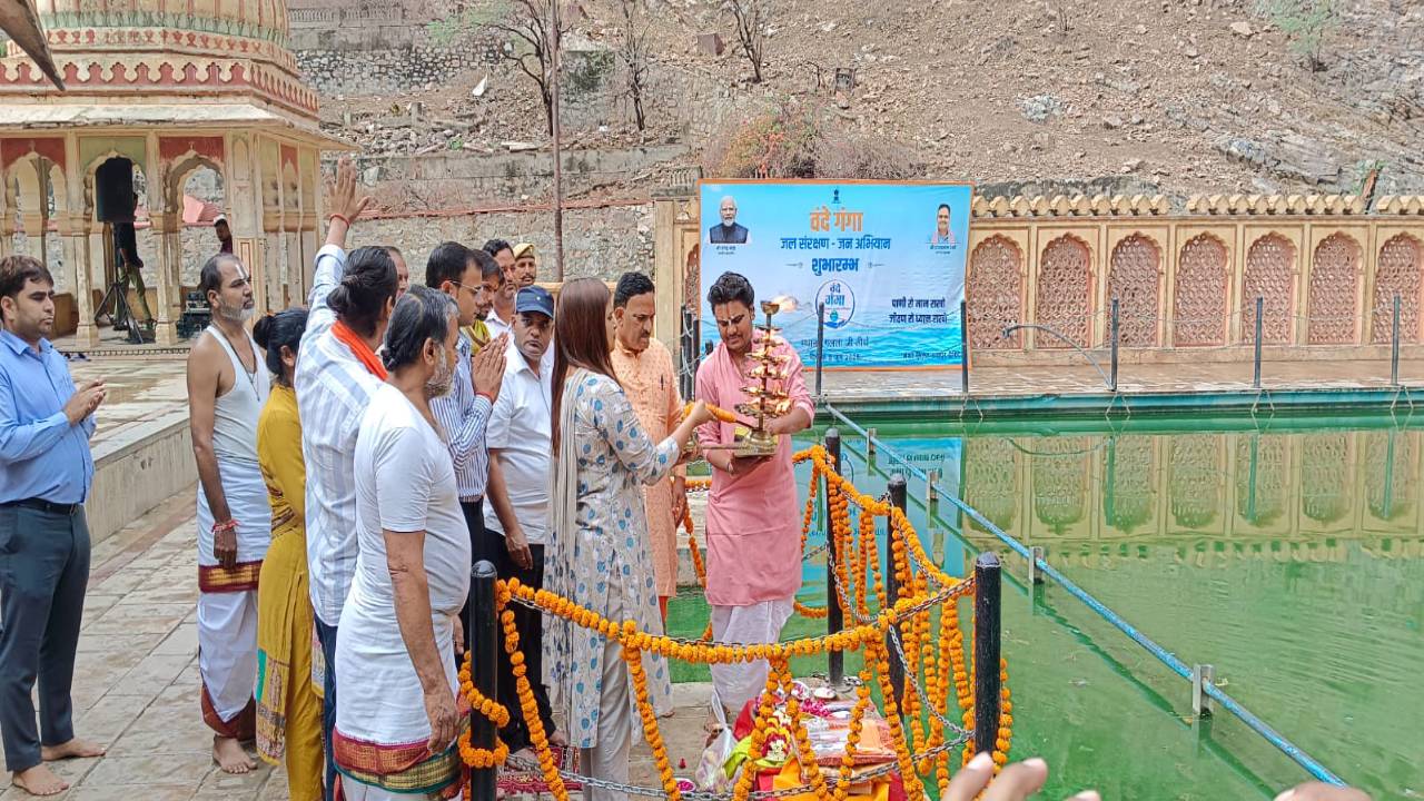 जयपुर में वंदे गंगा जल संरक्षण-जन अभियान का हुआ भव्य आगाज
