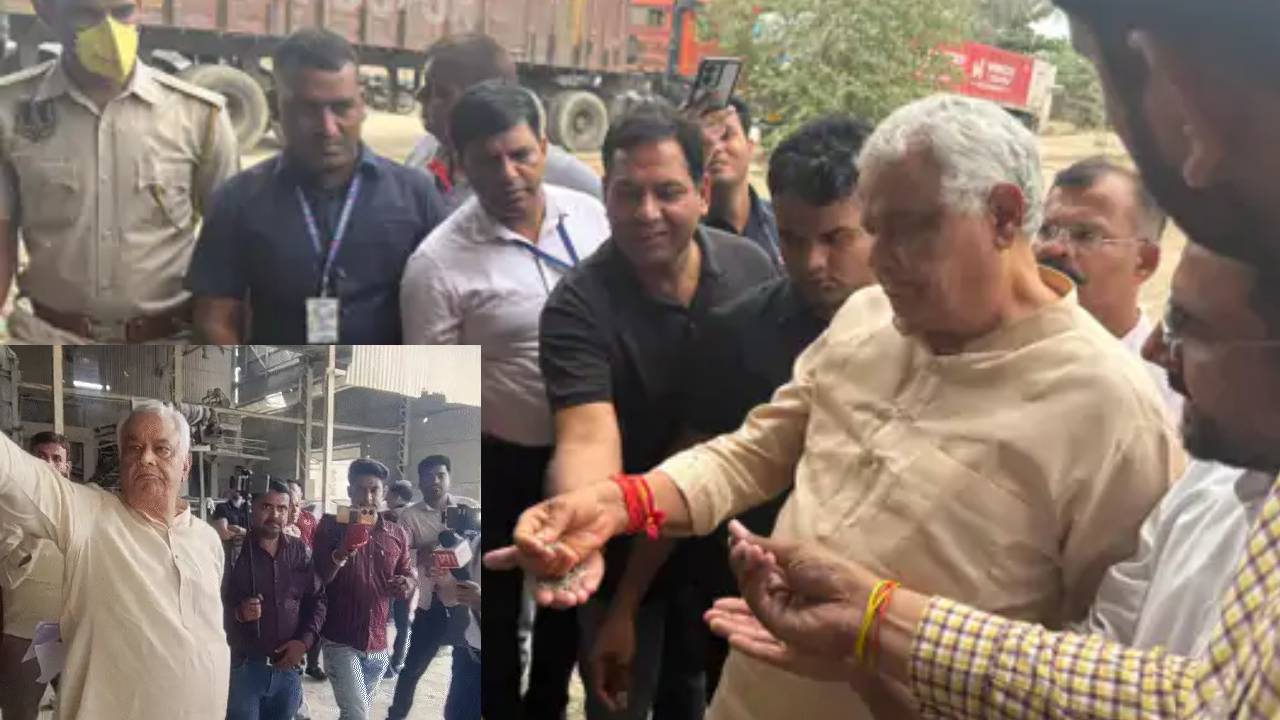 ​उदयपुर में किरोड़ीलाल मीणा ने फास्फोरस कंपनी पर मारा छापा, बड़े स्तर पर हो रही थी मिलावट