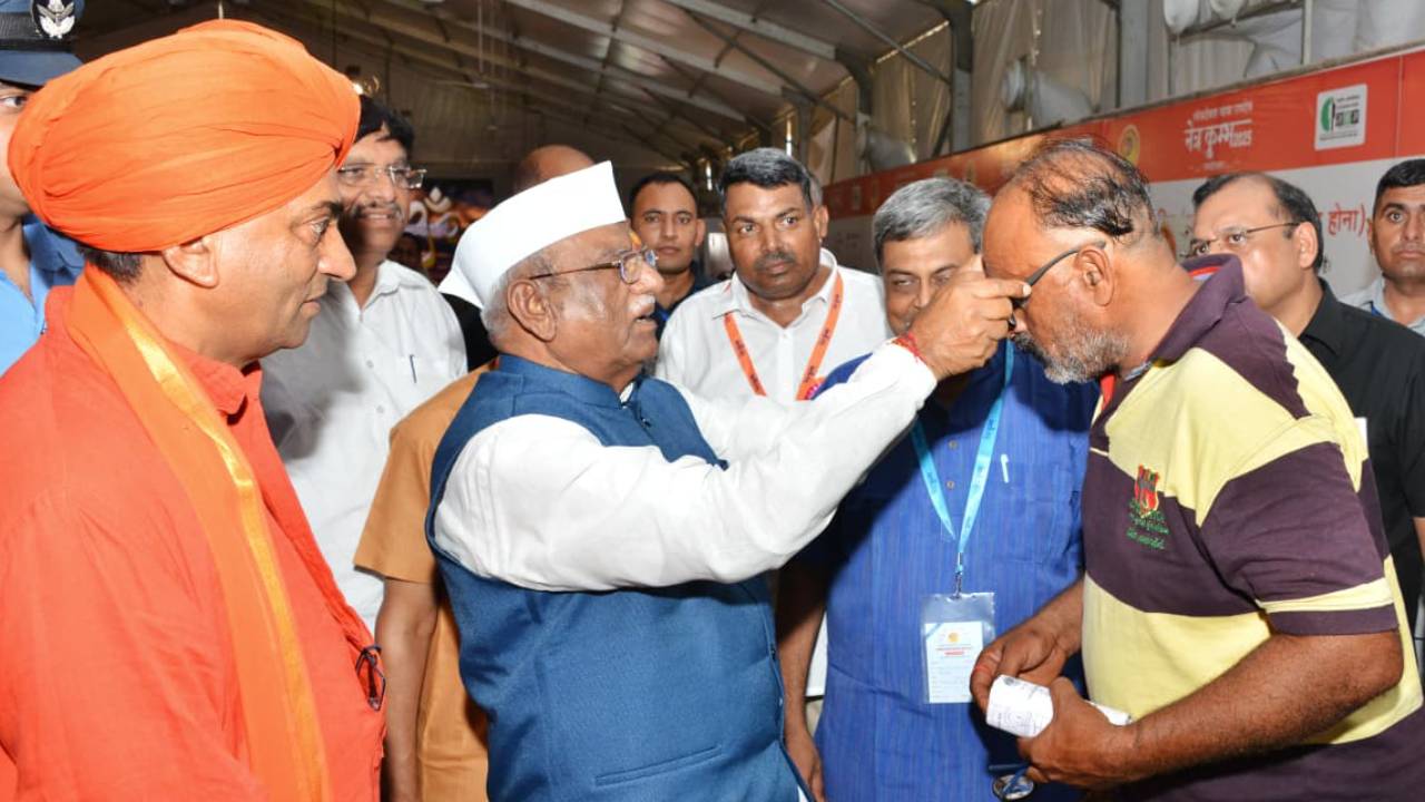 बाबा रामदेव नेत्र कुंभ-2025: राज्यपाल हरिभाऊ बागडे बोले-भारतीय संस्कृति में सेवा को सर्वाेच्च स्थान प्राप्त
