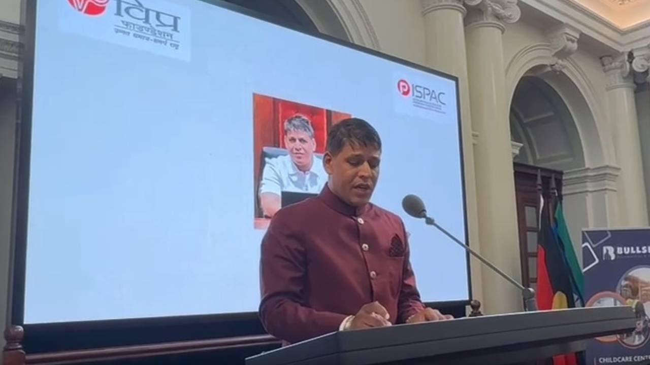 ​आस्ट्रेलिया की संसद में गूंजा " जय जय परशुराम" का उद्‌घोष*