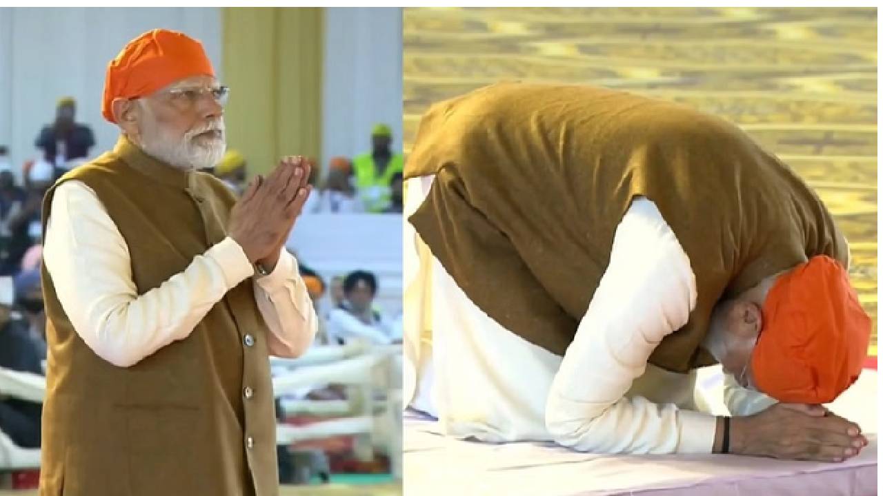 ​पीएम मोदी ने गुरु तेग बहादुर को श्रद्धासुमन किए अर्पित, नवाया शीश