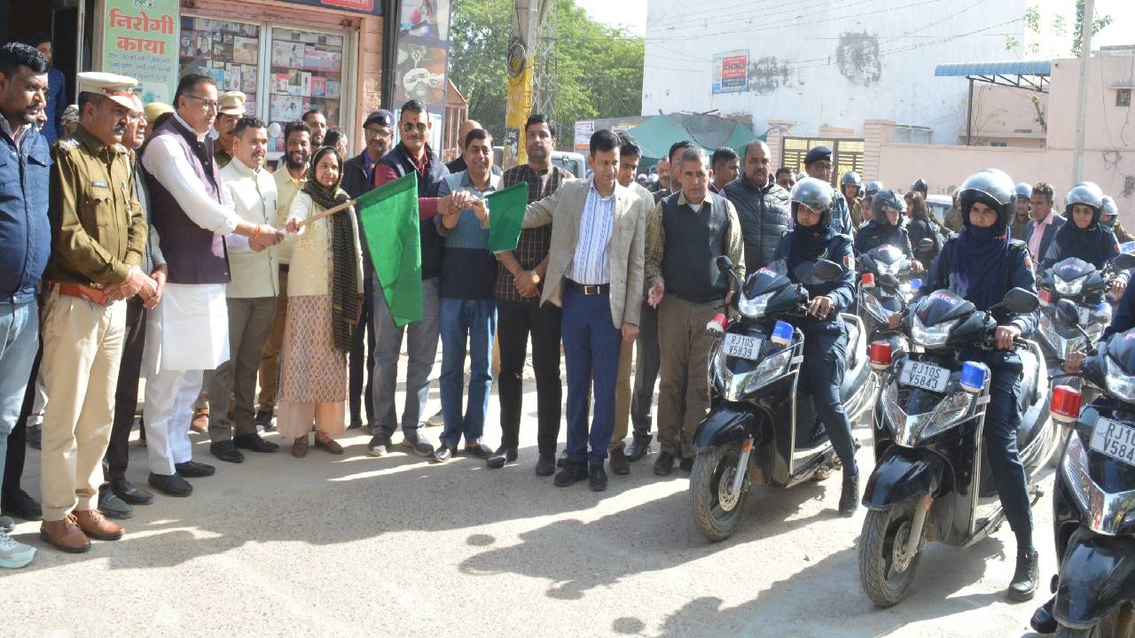 चूरू में सड़क सुरक्षा का संदेश देगा जागरूकता रथ