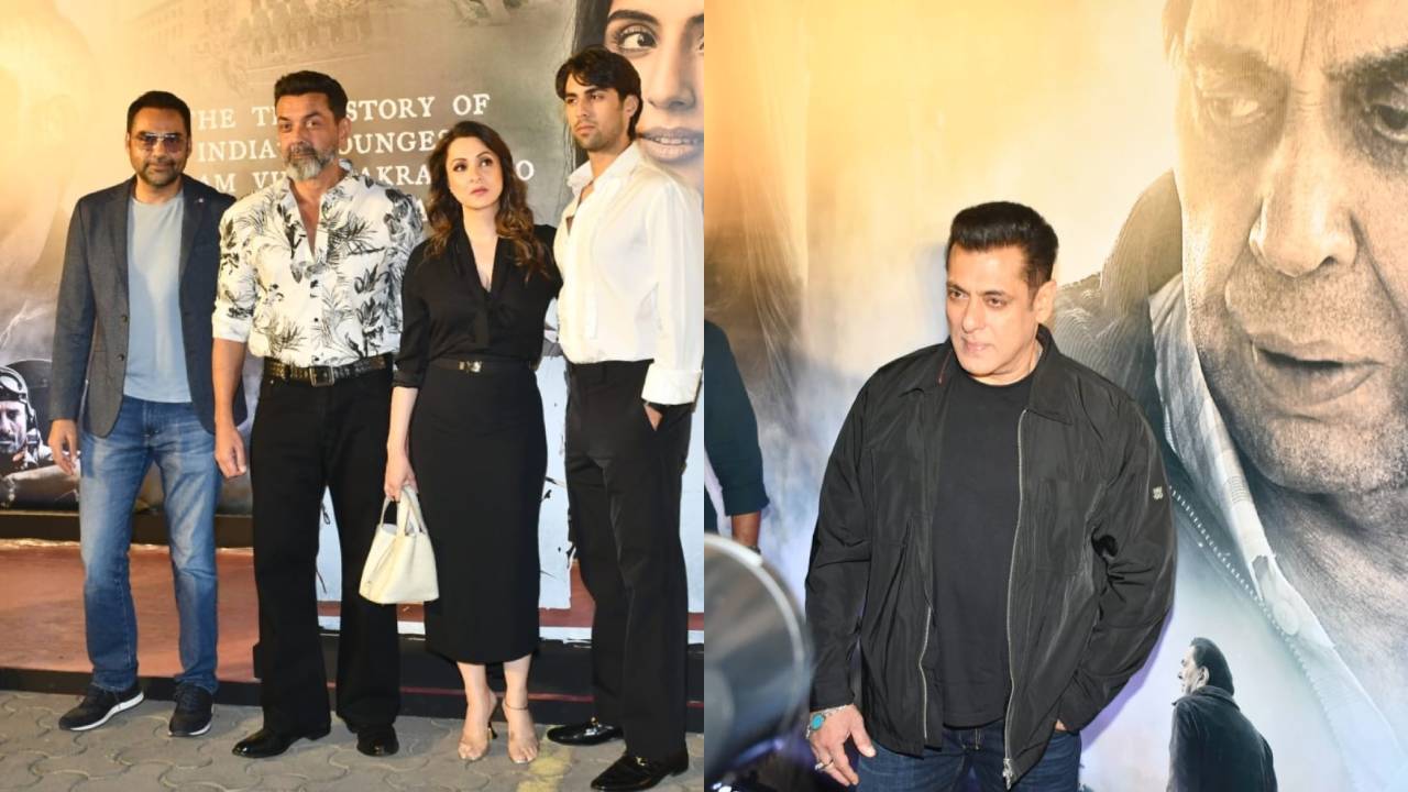 ​धर्मेंद्र की आखिरी फिल्म इक्कीस की स्क्रीनिंग में पहुंचे कई बड़े सेलेब्स