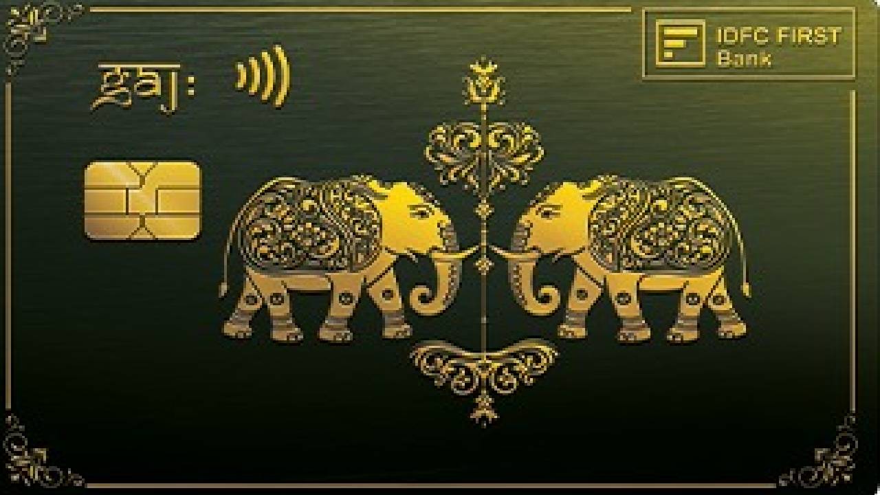 ​आईडीएफसी फर्स्ट बैंक का नया इनविटेशन-ओनली मेटल क्रेडिट कार्ड 'गज:' लॉन्च