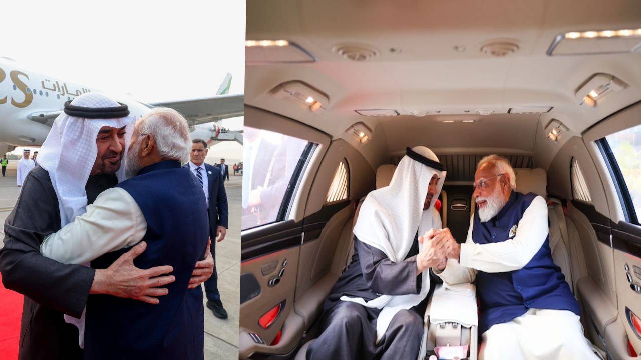 ​UAE प्रेसिडेंट के लिए मोदी ने तोड़ा प्रोटोकॉल, कहा- भाई आया है