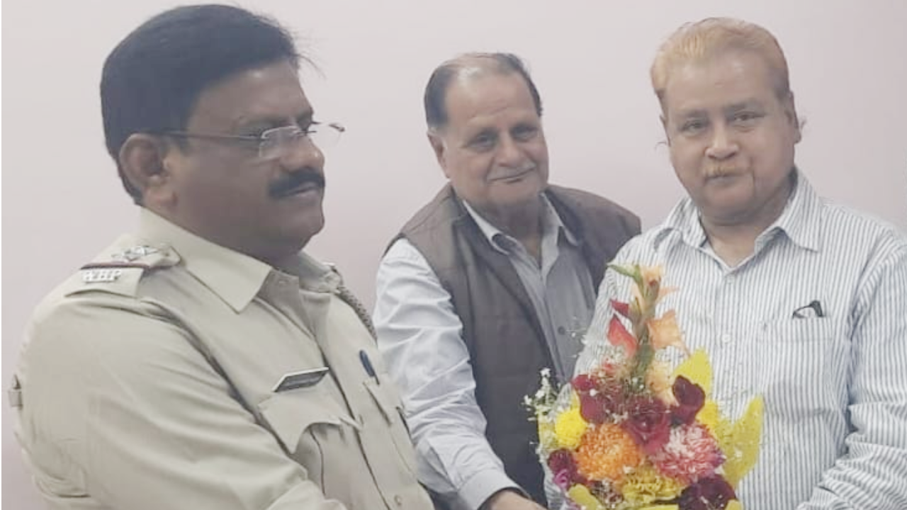 ​नए प्रभारी का चैंबर ऑफ कॉमर्स ने किया स्वागत