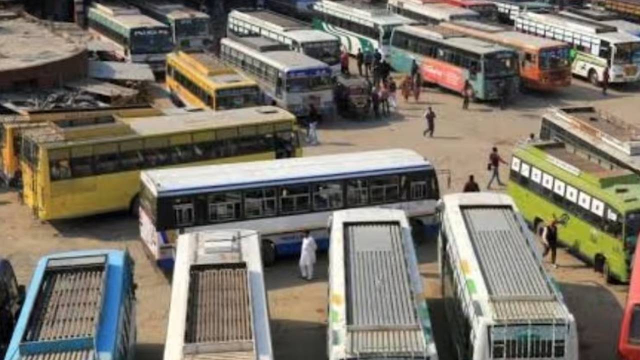 आज रात 12 बजे से प्राइवेट बसों की हड़ताल, 15 लाख यात्री होंगे प्रभावित