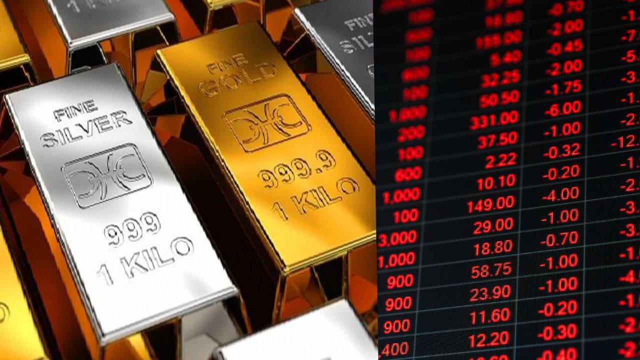 शेयर बाजार हुआ क्रैश, सोना-चांदी भी हुआ धड़ाम