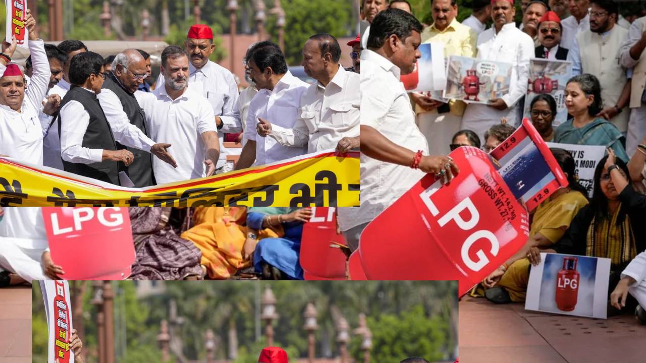 ​विपक्ष का LPG संकट पर संसद के बाहर प्रदर्शन, मुख्य चुनाव आयुक्त के खिलाफ अविश्वास प्रस्ताव लाएगी TMC