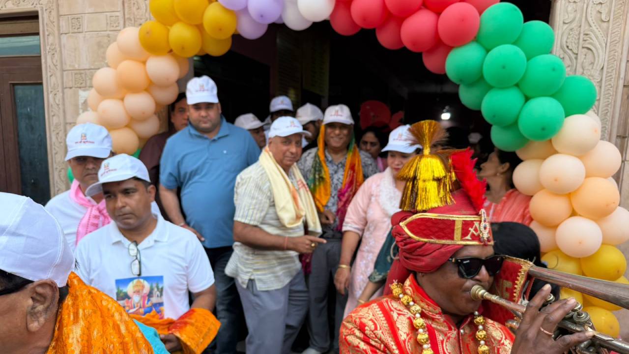 ​सिंधु समाज वेलकम ग्रुप सांगानेर ने निकाली शोभायात्रा