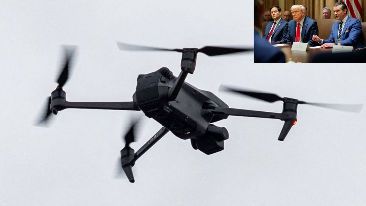 ​ड्रोन के कारण US में हड़कंप, अमेरिकी विदेश-रक्षा मंत्री की सिक्योरिटी को लेकर इमरजेंसी मीटिंग बुलाई