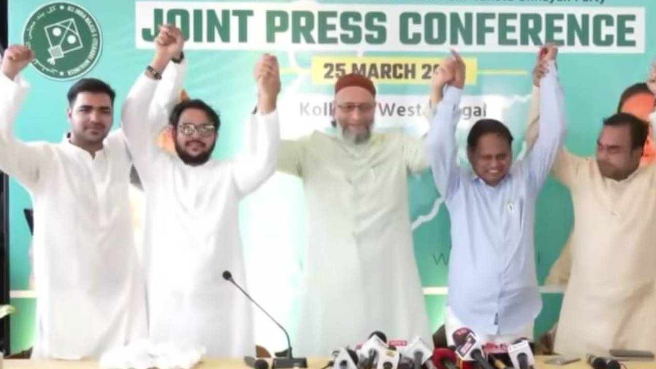 ​बंगाल की सियासत में ओवैसी–हुमायूं के गठबंधन से बड़ा सियासी बदलाव