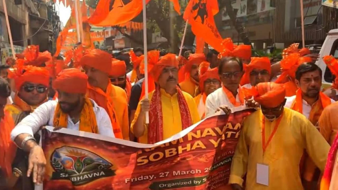 ​भवानीपुर में राम नवमी जुलूस से गरजे शुभेंदु, ममता को सीधी चुनौती