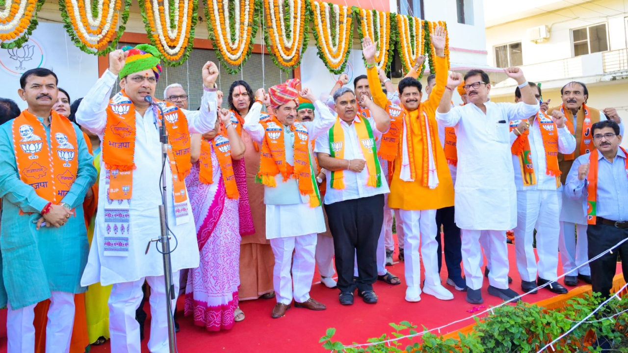 ​भाजपा राष्ट्रहित, विकास और सेवा की भावना के साथ कार्य करने वाली पार्टी: भजनलाल शर्मा