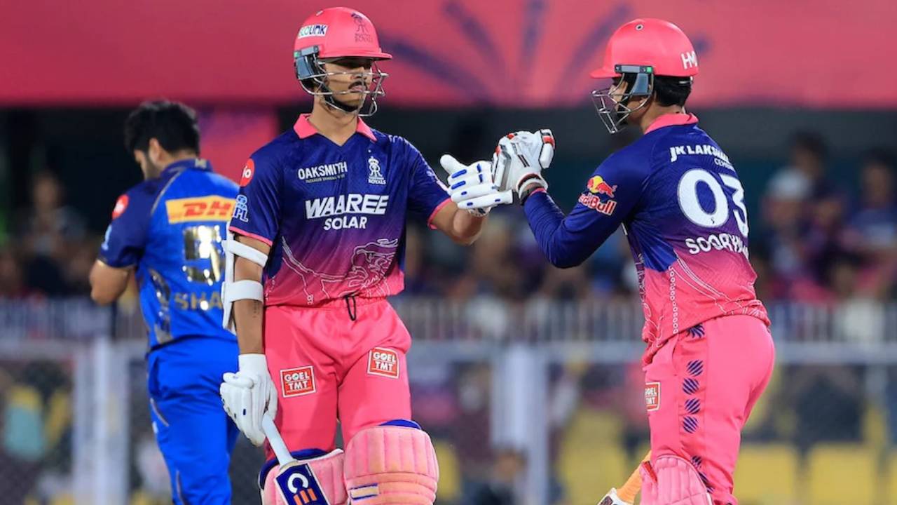 ​राजस्थान की लगातार तीसरी जीत, जायसवाल और वैभव की जोड़ी ने बनाए कई रिकॉर्ड