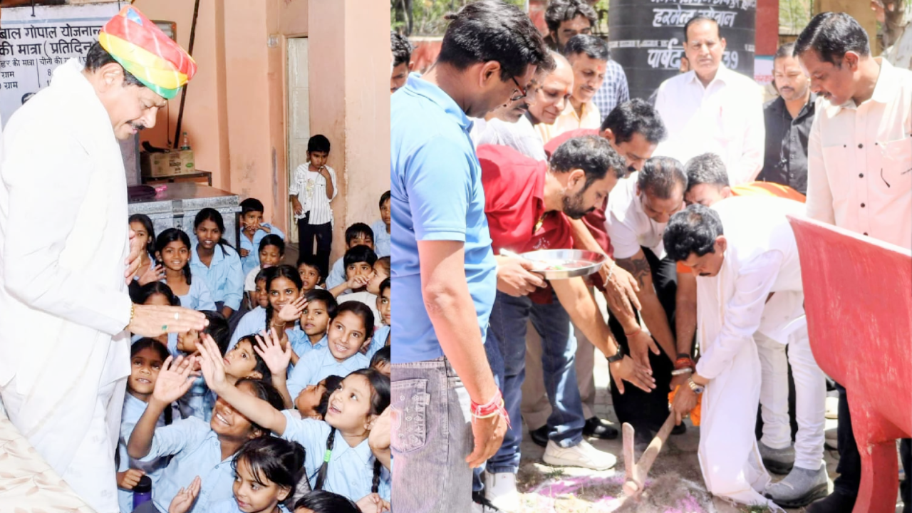 सिविल लाइंस में विकास का धमाका: विधायक गोपाल शर्मा ने 38 लाख के ताबड़तोड़ प्रोजेक्ट्स का किया शिलान्यास