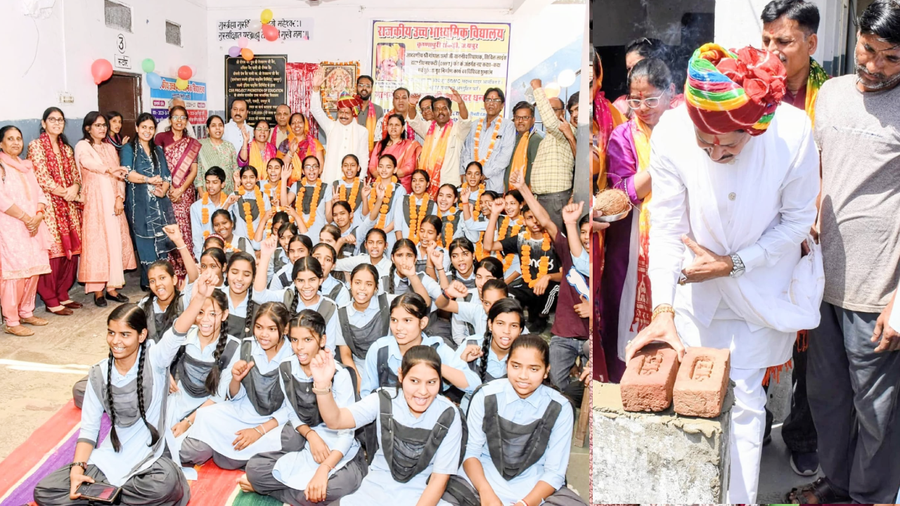 ​सिविल लाइंस में बदलेगी विद्यालयों की सूरत: विधायक गोपाल शर्मा ने 3 जगह किए शिलान्यास, मेधावी विद्यार्थियों को किया सम्मानित