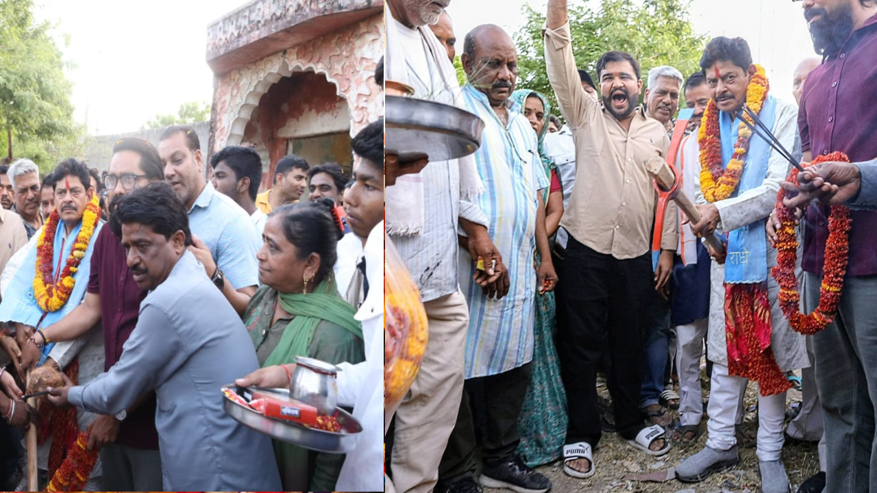 अराजकता छोड़...विकास की राह बढ़ चला हरिपुरा : गोपाल शर्मा
