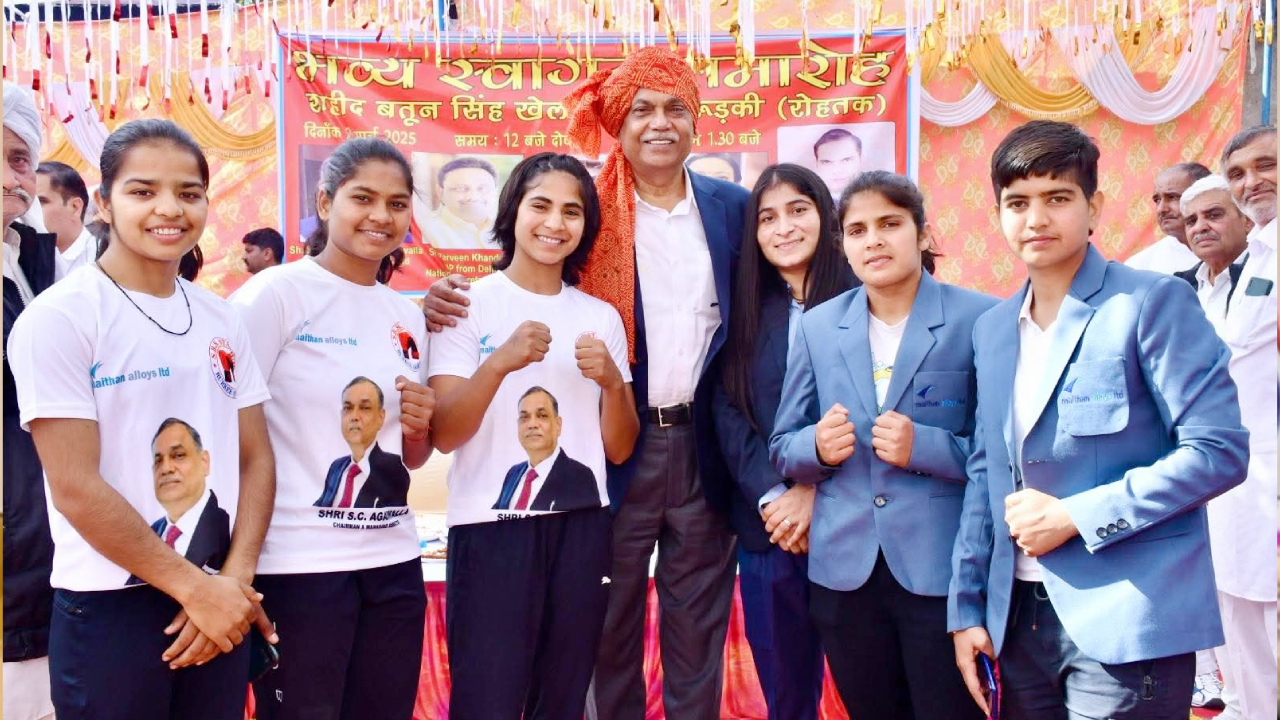 ​खेल प्रतिभाओं के प्रेरणास्रोत बने सुभाष अग्रवाला, खिलाड़ियों ने किया भव्य स्वागत