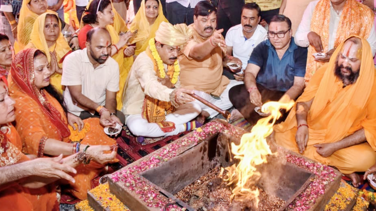 मोदी के 12 साल पर जयपुर में 'नमो लोक महोत्सव', हवन, यज्ञ और महाआरती के साथ विकसित भारत का संकल्प