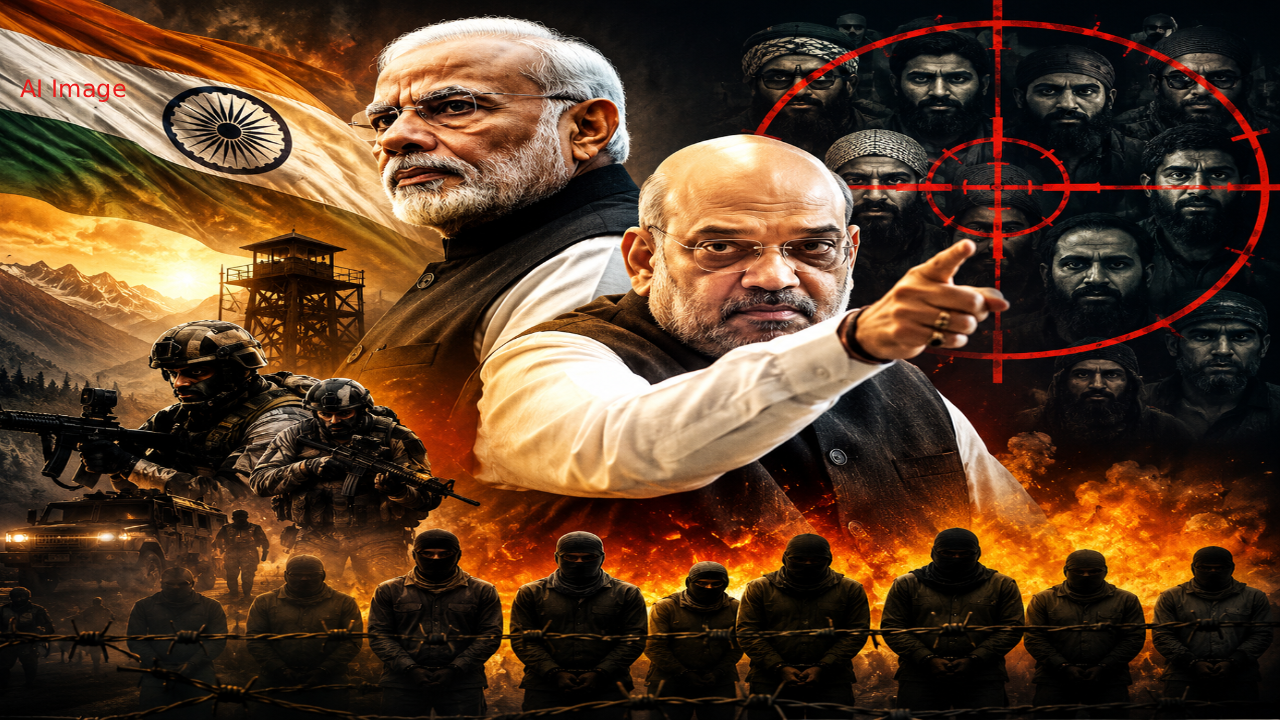 मोदी सरकार का आतंक पर बड़ा प्रहार: 23 और खूंखार आतंकी घोषित, 17 पाकिस्तानी-6 भारतीय