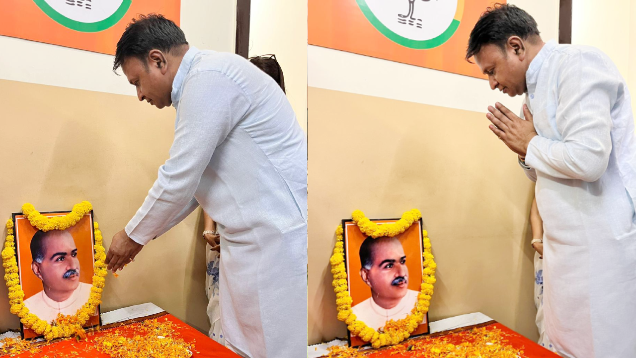 डॉ. श्यामा प्रसाद मुखर्जी को भाजपा का नमन! 'एक देश-एक विधान' के संकल्प को फिर किया याद