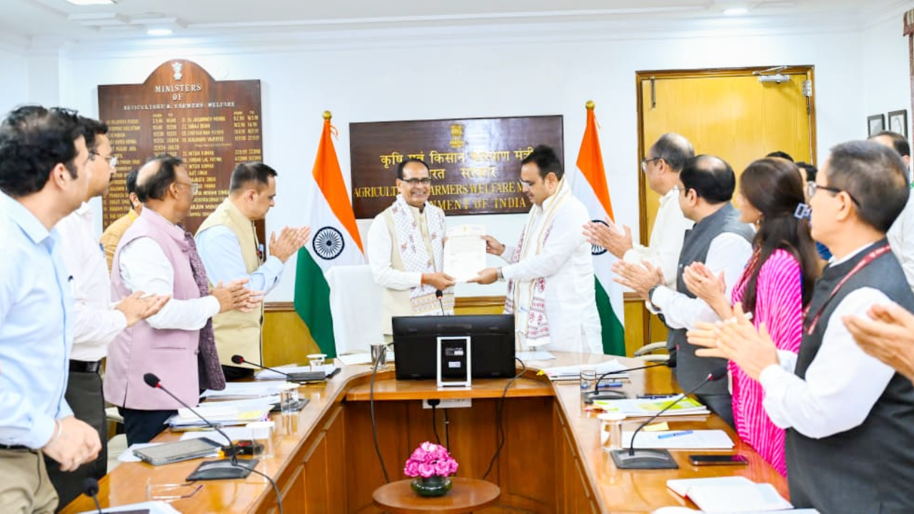दिल्ली में एक्शन मोड में CM भजनलाल, 6 केंद्रीय मंत्रियों संग राजस्थान के विकास का ब्लूप्रिंट तैया