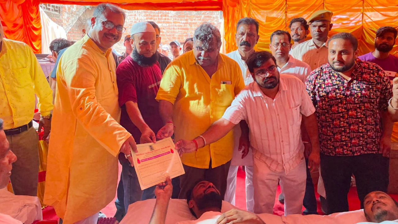 ​आसनसोल में भव्य स्वैच्छिक रक्तदान शिविर आयोजित, 46 यूनिट रक्त संग्रह