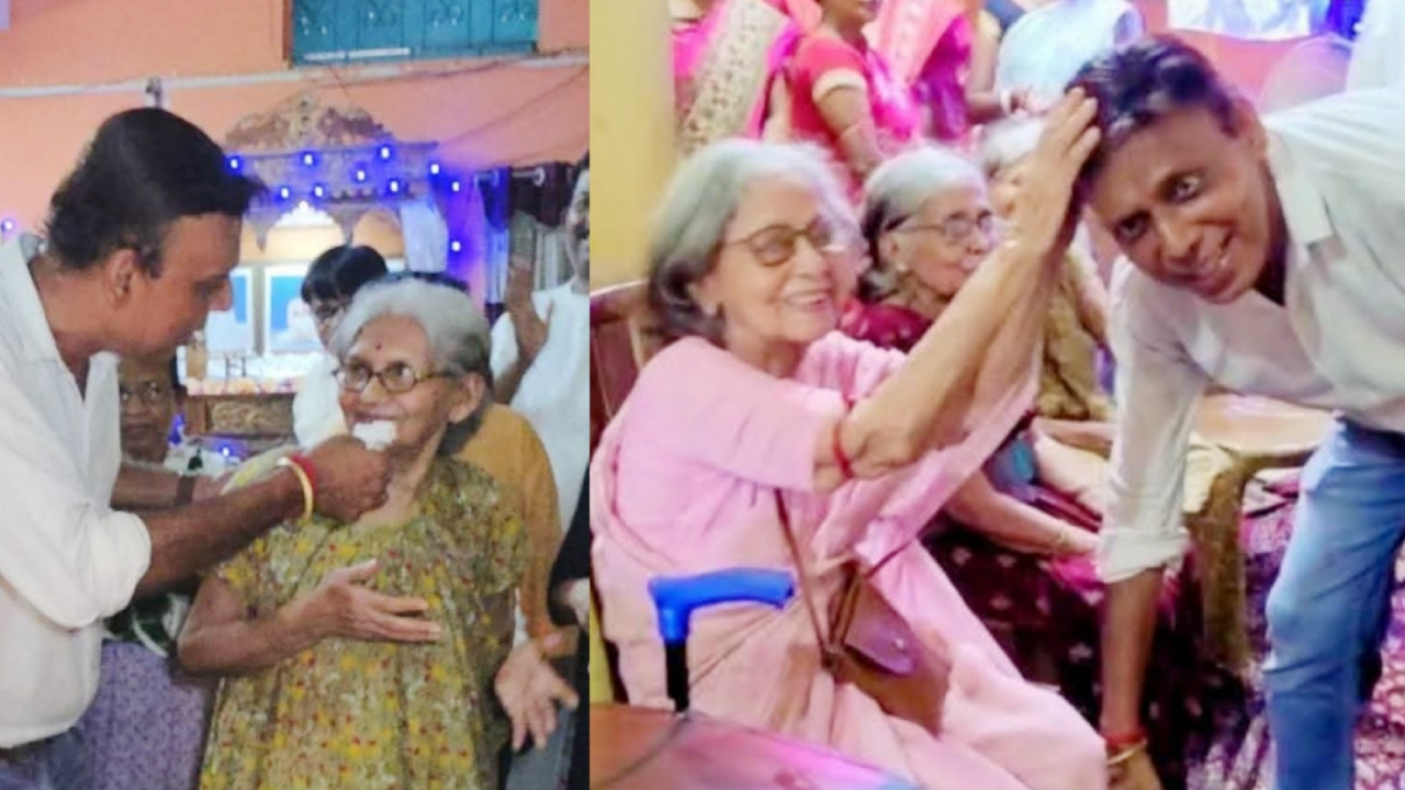 ​संजय सिन्हा ने बुजुर्गों के साथ मनाया जन्मदिन, ​कहा- बुजुर्गों की दुआएं मेरी सबसे बड़ी ताकत