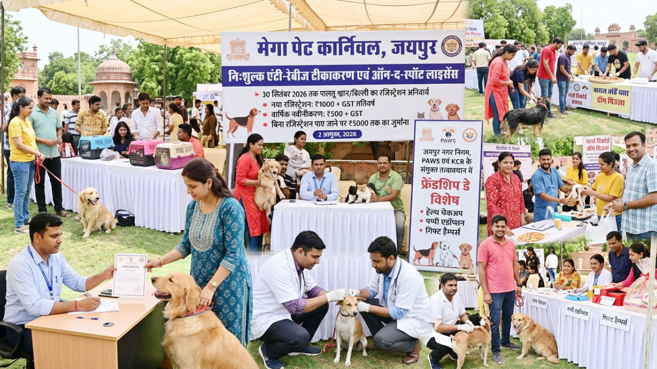 ​30 सितंबर तक कराएं पालतू श्वान-बिल्ली का रजिस्ट्रेशन, नहीं तो ₹5000 तक जुर्माना