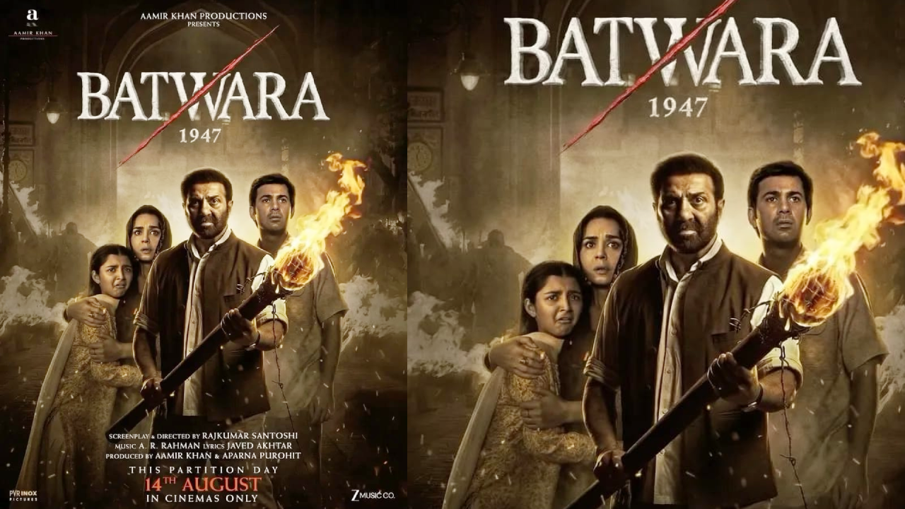 ​जयपुर में होगा 'बंटवारा 1947' का प्रमोशन, सनी देओल, करण देओल और डायरेक्टर राजकुमार संतोषी दर्ज कराएंगे अपनी मौजूदगी