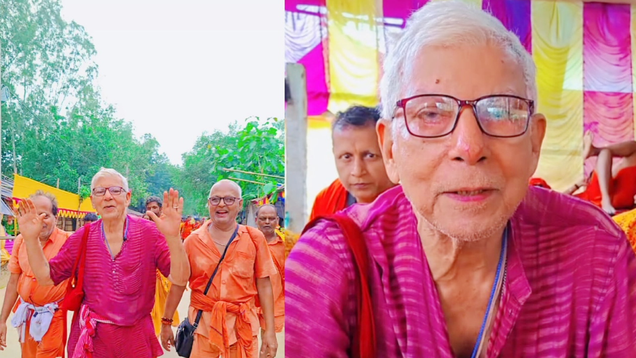 ​50 वर्षों की अटूट शिवभक्ति, 81 वर्ष की आयु में भी डॉ. आर. नारायण ने पूरी की 105 किलोमीटर की कांवड़ यात्रा