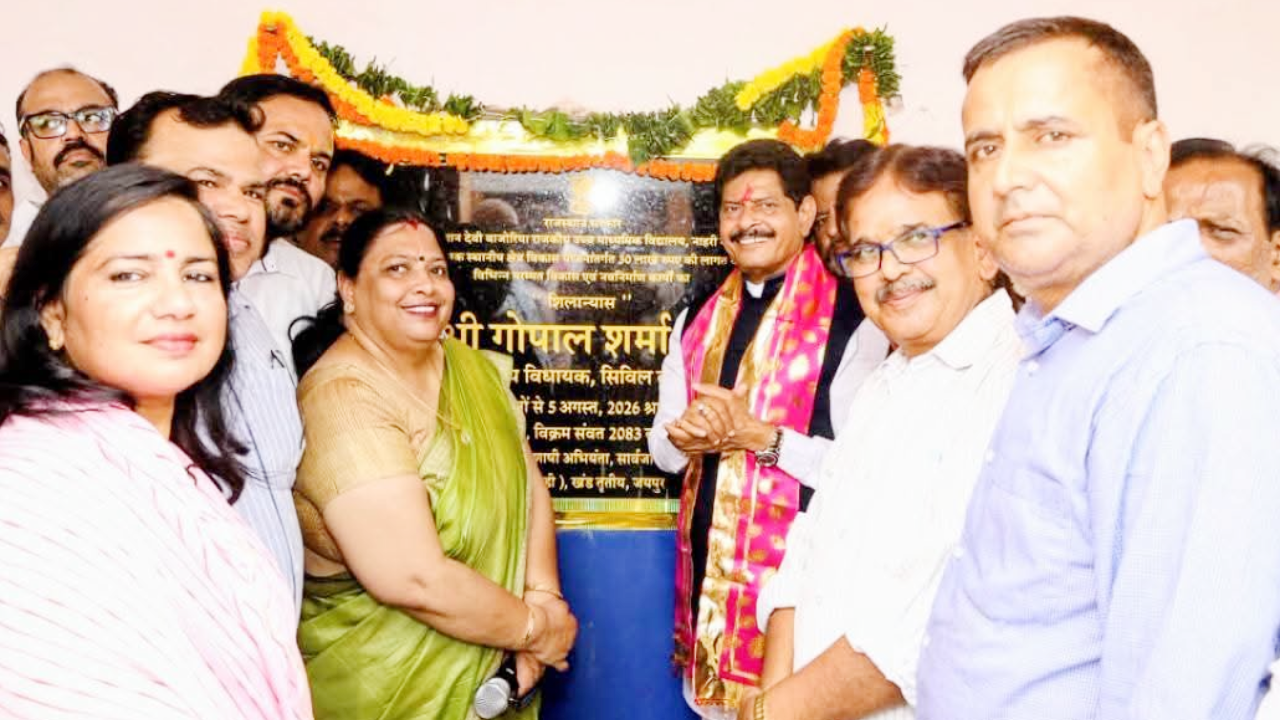सिविल लाइंस MLA गोपाल शर्मा ने जनता को दी 40 लाख के विकास कार्यों की बड़ी सौगात, बोले- 'जनता का विश्वास ही मेरी सबसे बड़ी ताकत'