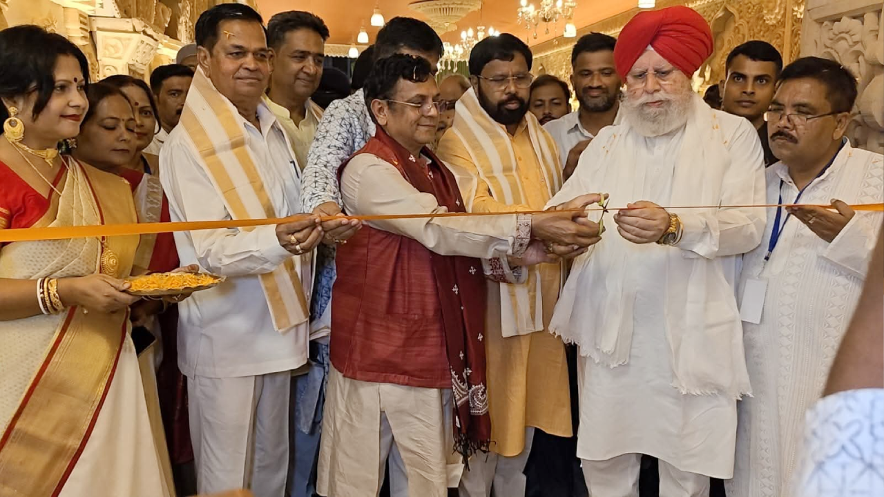 ​श्रद्धा और उल्लास के बीच अग्रणी सांस्कृतिक परिषद पूजा कमेटी के दुर्गोत्सव का शुभारंभ