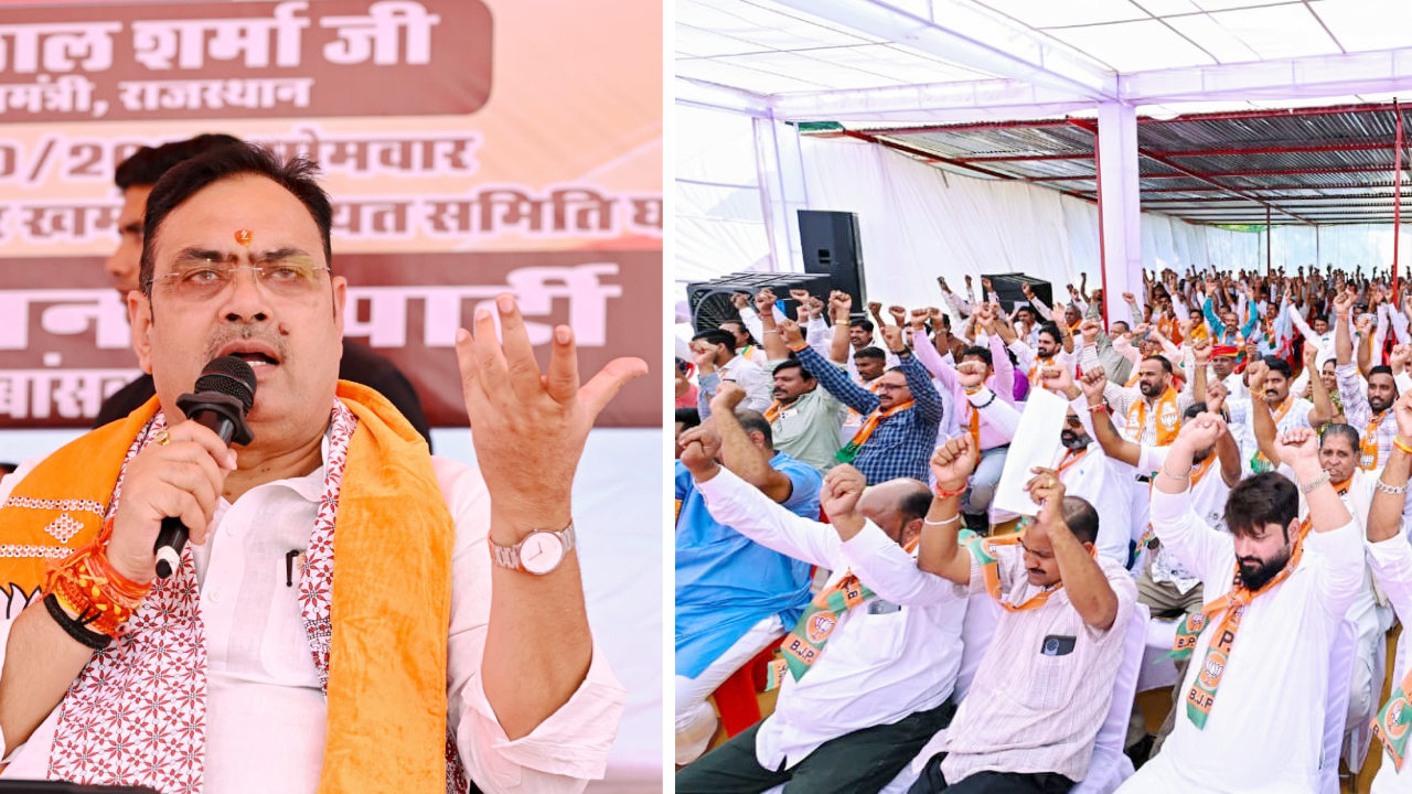 बांसवाड़ा की धरती से CM भजनलाल की हुंकार, 'निकायों में खिला कमल, अब पंचायतों की बारी'... गांवों के विकास के लिए खोला खजाना
